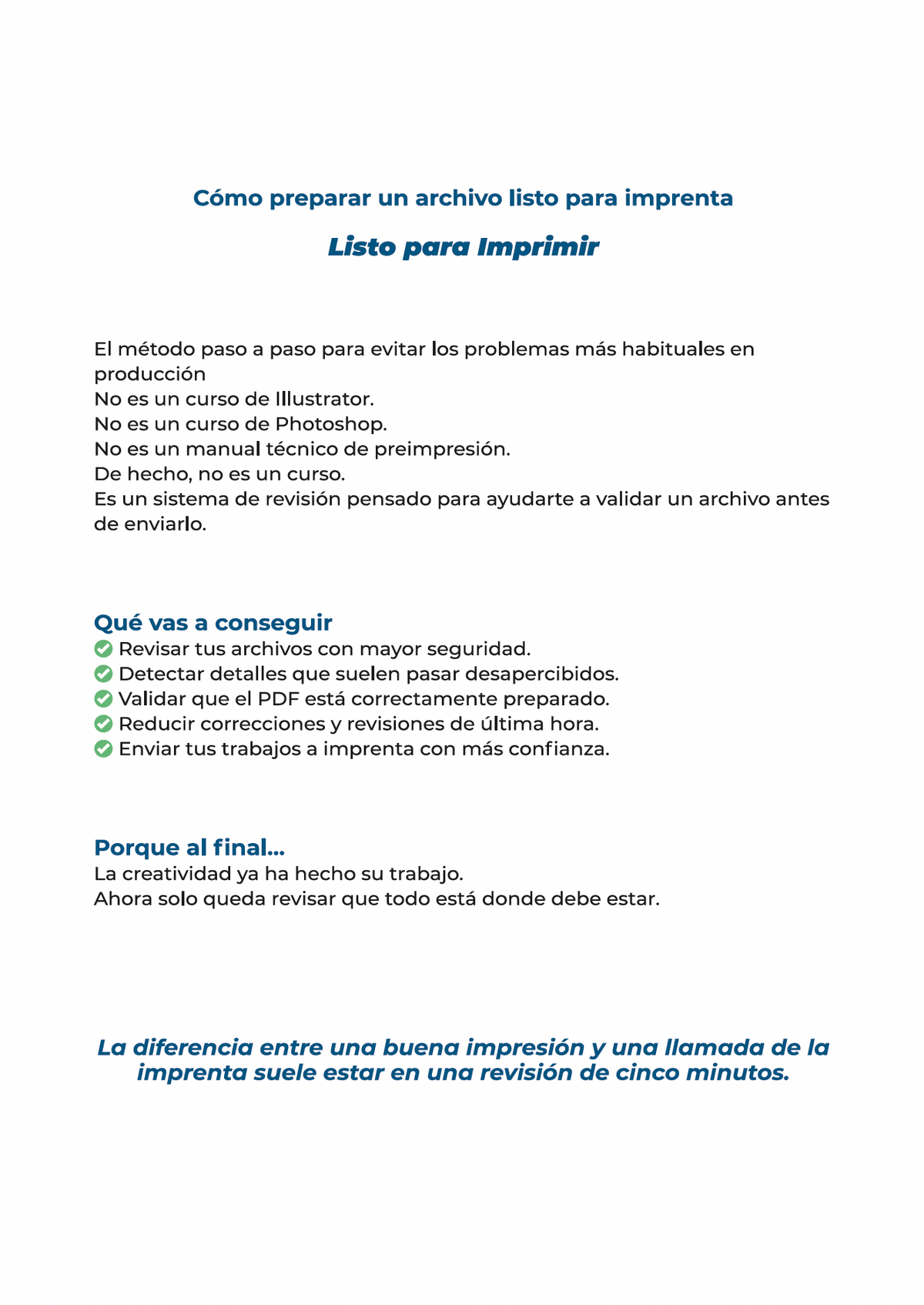 Checklist Gratuita